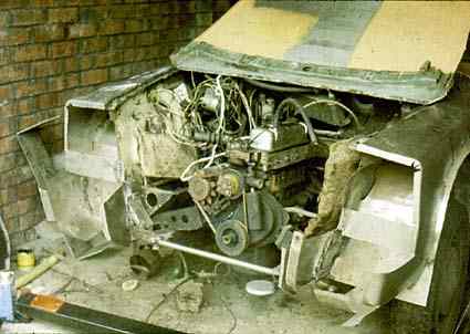 Rebuilding the Austin A40
