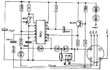 CB radio roger bleep circuit