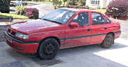 My Vauxhall cavalier 2.5 V6 without wheel trims