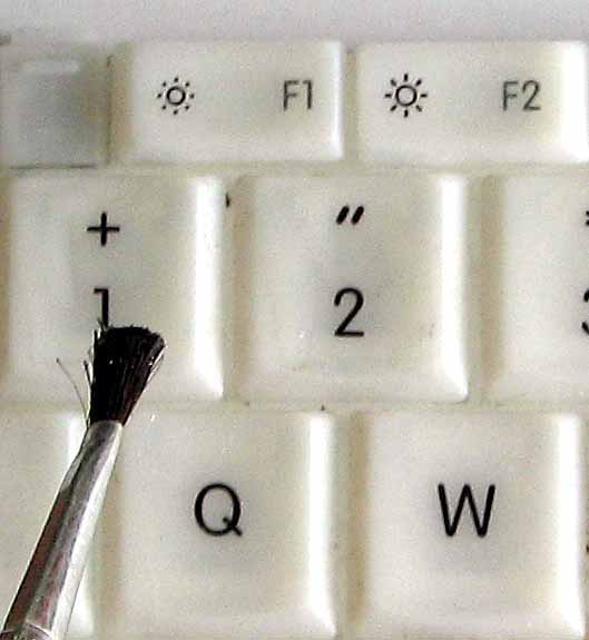 Apple iBook keyboard